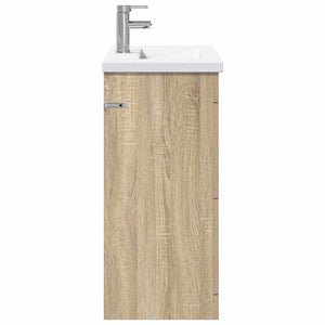 Σετ Επίπλων Μπάνιου Sonoma Δρυς 81 x 40 x 84,5 εκ - Pakobazaar