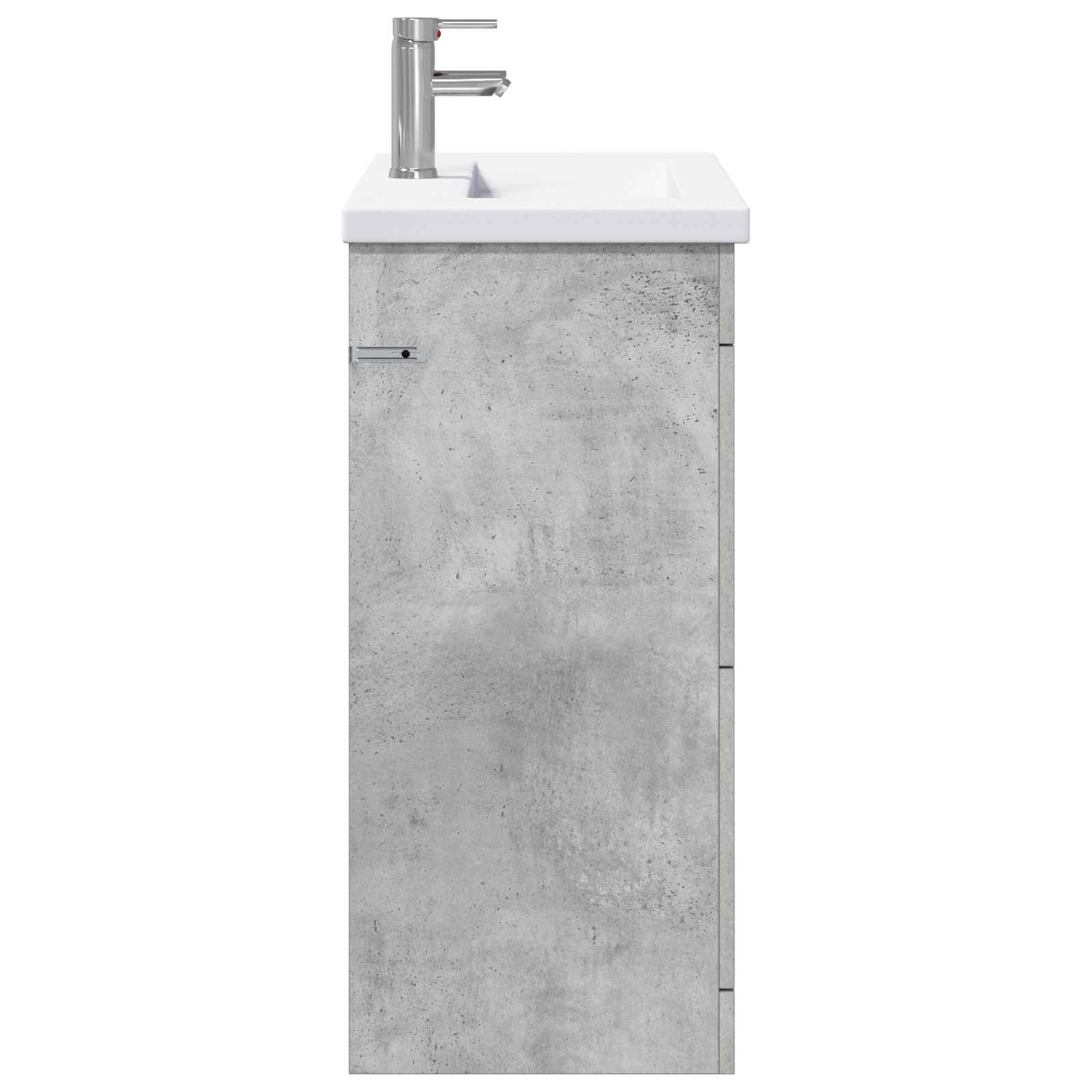 Σετ Επίπλων Μπάνιου Γκρι Σκυροδέματος 81 x 40 x 84,5 εκ
