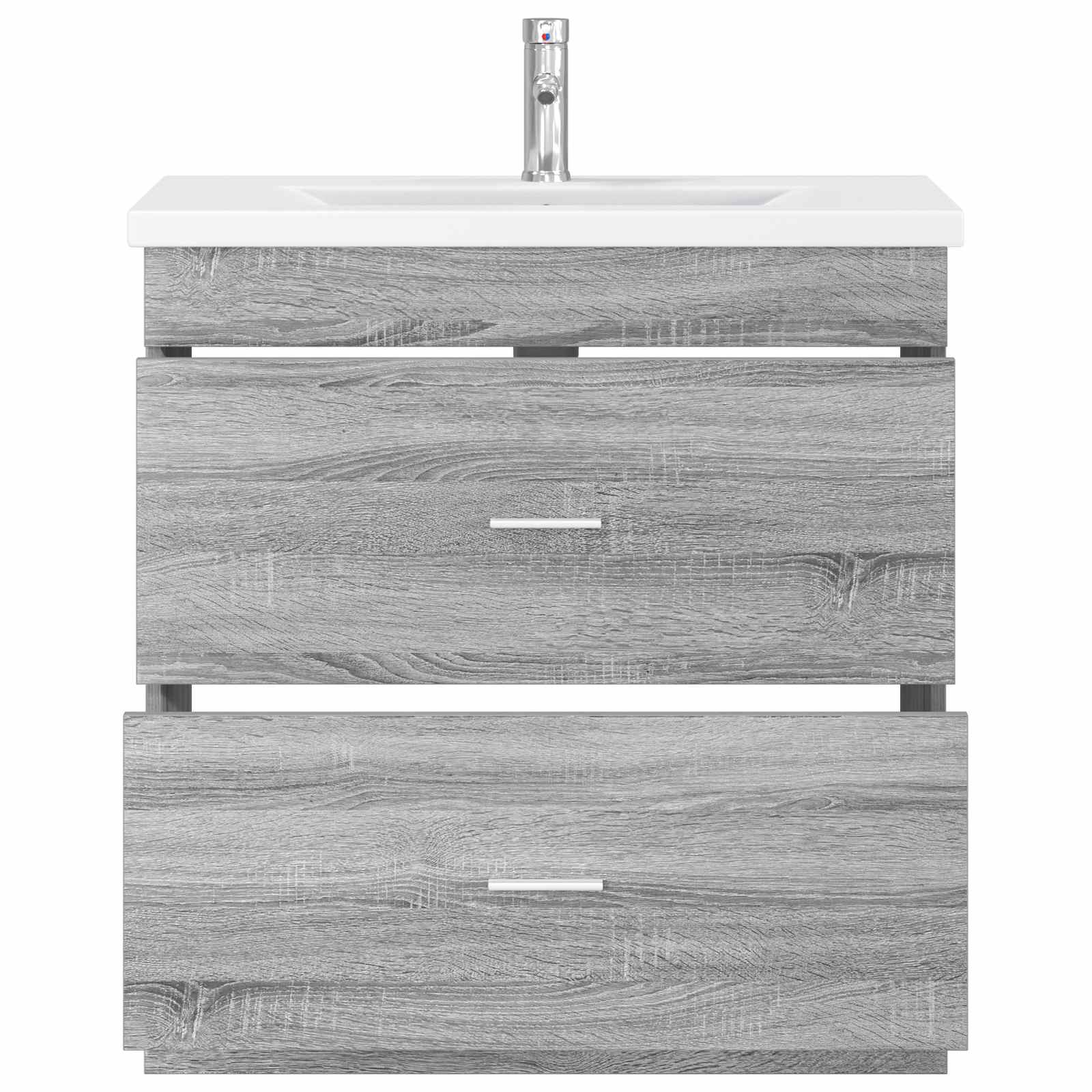 Σετ Επίπλων Μπάνιου Γκρι Sonoma 81 x 40 x 84,5 εκ