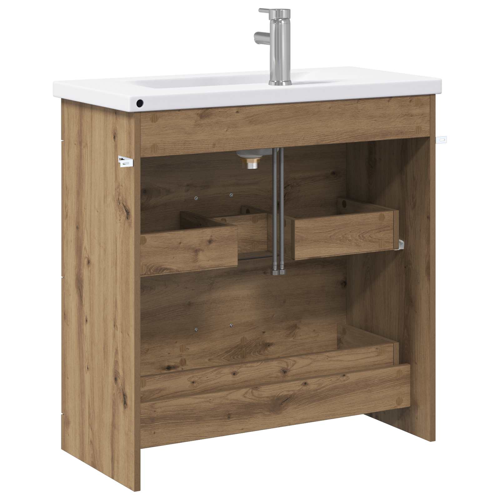 Σετ Επίπλων Μπάνιου Artisan Δρυς 81 x 40 x 84,5 εκ - Pakobazaar