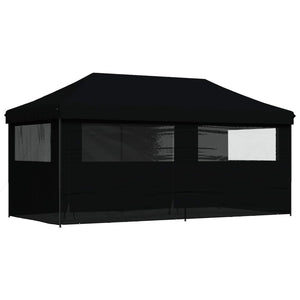 Σκηνή Πάρτυ Μαύρο 292 x 580 x 315 εκ Ύφασμα Όξφορντ - Pakobazaar