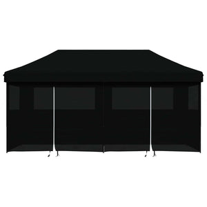 Σκηνή Πάρτυ Μαύρο 292 x 580 x 315 εκ Ύφασμα Όξφορντ - Pakobazaar