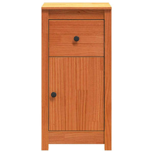Πλαϊνό γραφείο Κερωτό καφέ 39 x 34,5 x 80 εκ