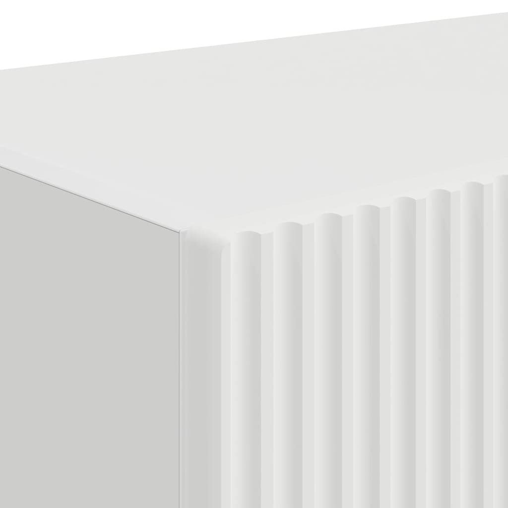 Ντουλάπι Τηλεόρασης Τοίχου 2 pcs Λευκό 60 x 31 x 29.5 εκ - Pakobazaar