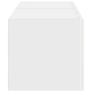 Ντουλάπι Τηλεόρασης Τοίχου 2 pcs Λευκό 60 x 31 x 29.5 εκ - Pakobazaar