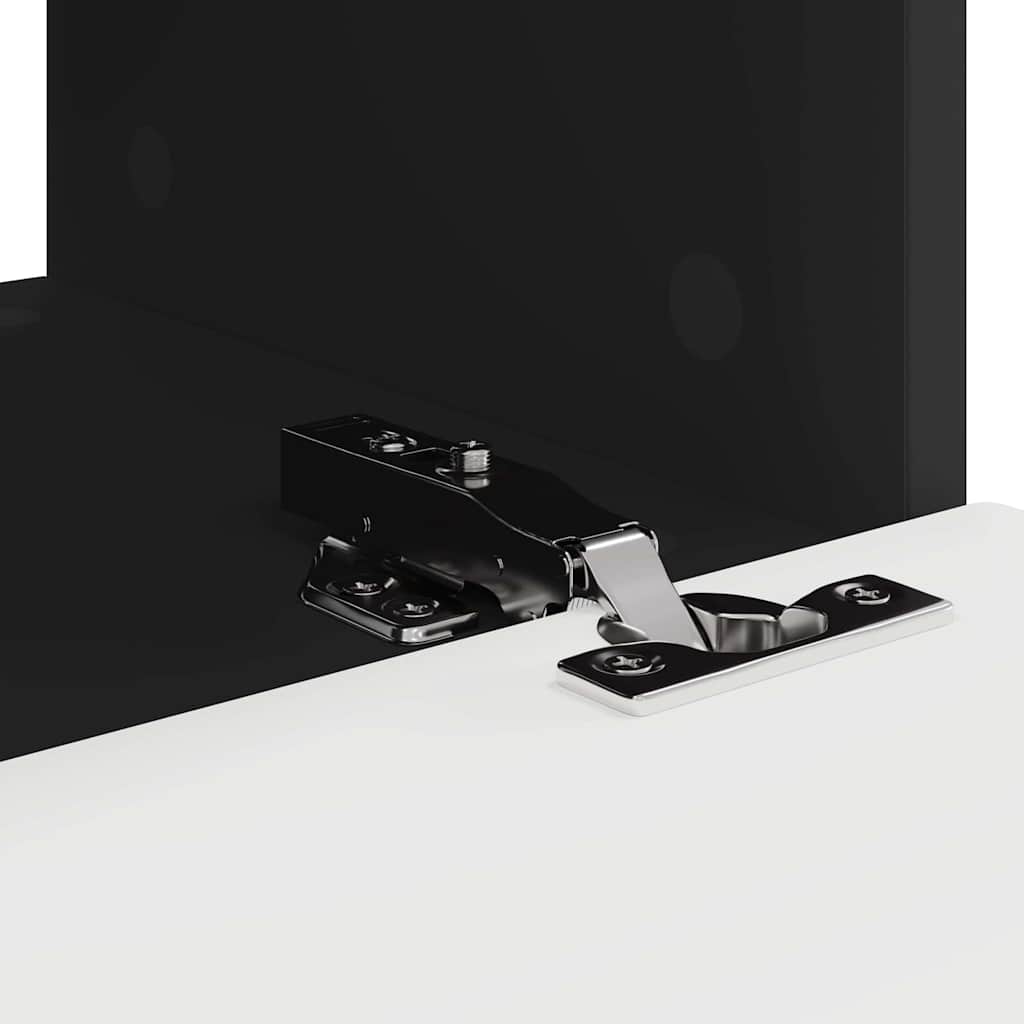 Ντουλάπι Τηλεόρασης Τοίχου Επιτοίχιο Μαύρο 60 x 31 x 29.5 εκ - Pakobazaar