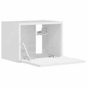 Ντουλάπι Τηλεόρασης Τοίχου 39 x 31 x 29,5 εκ Λαμπερό Λευκό