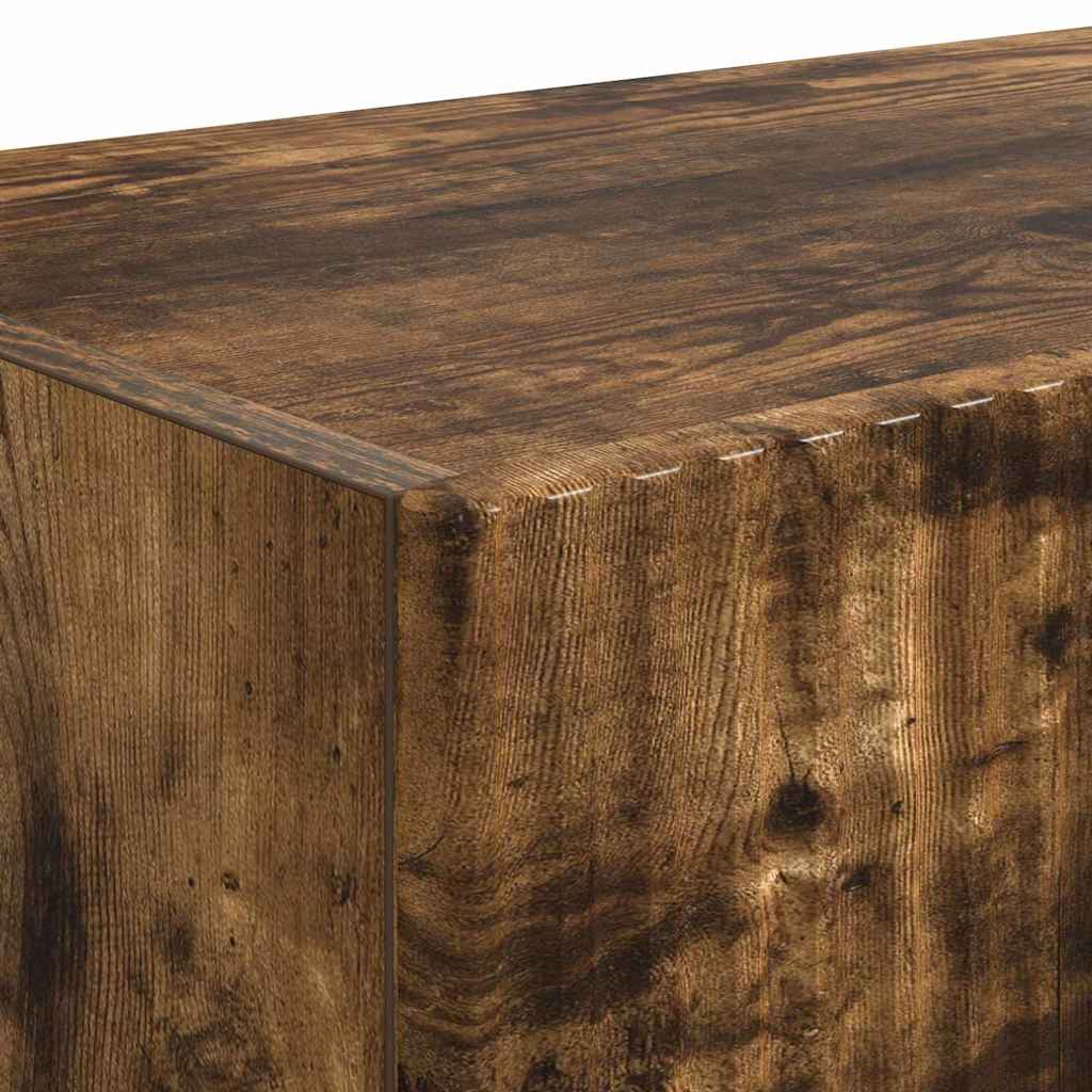 Ντουλάπι Τηλεόρασης Τοίχου Καπνιστό Δρύς 60 x 31 x 29.5 εκ