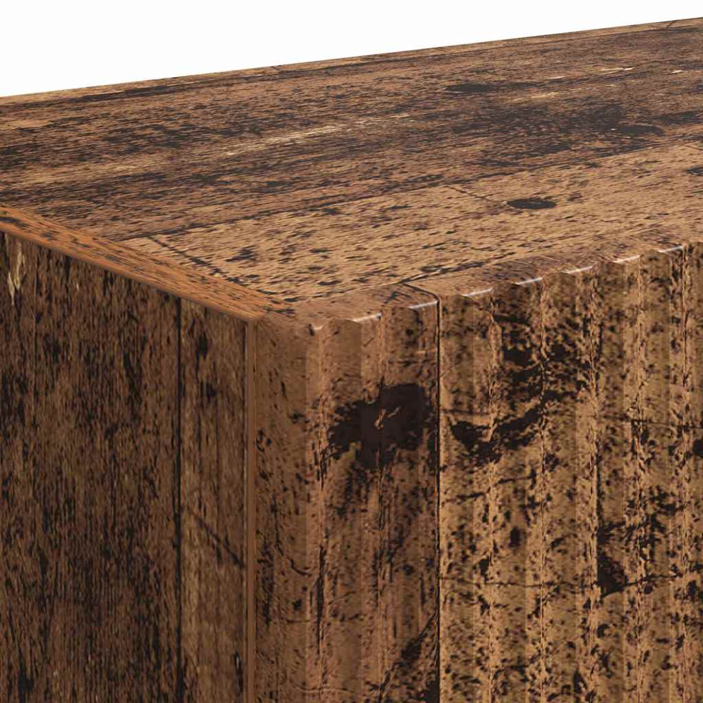 Ντουλάπι Τηλεόρασης Τοίχου Παλιό Ξύλο 60 x 31 x 29.5 εκ