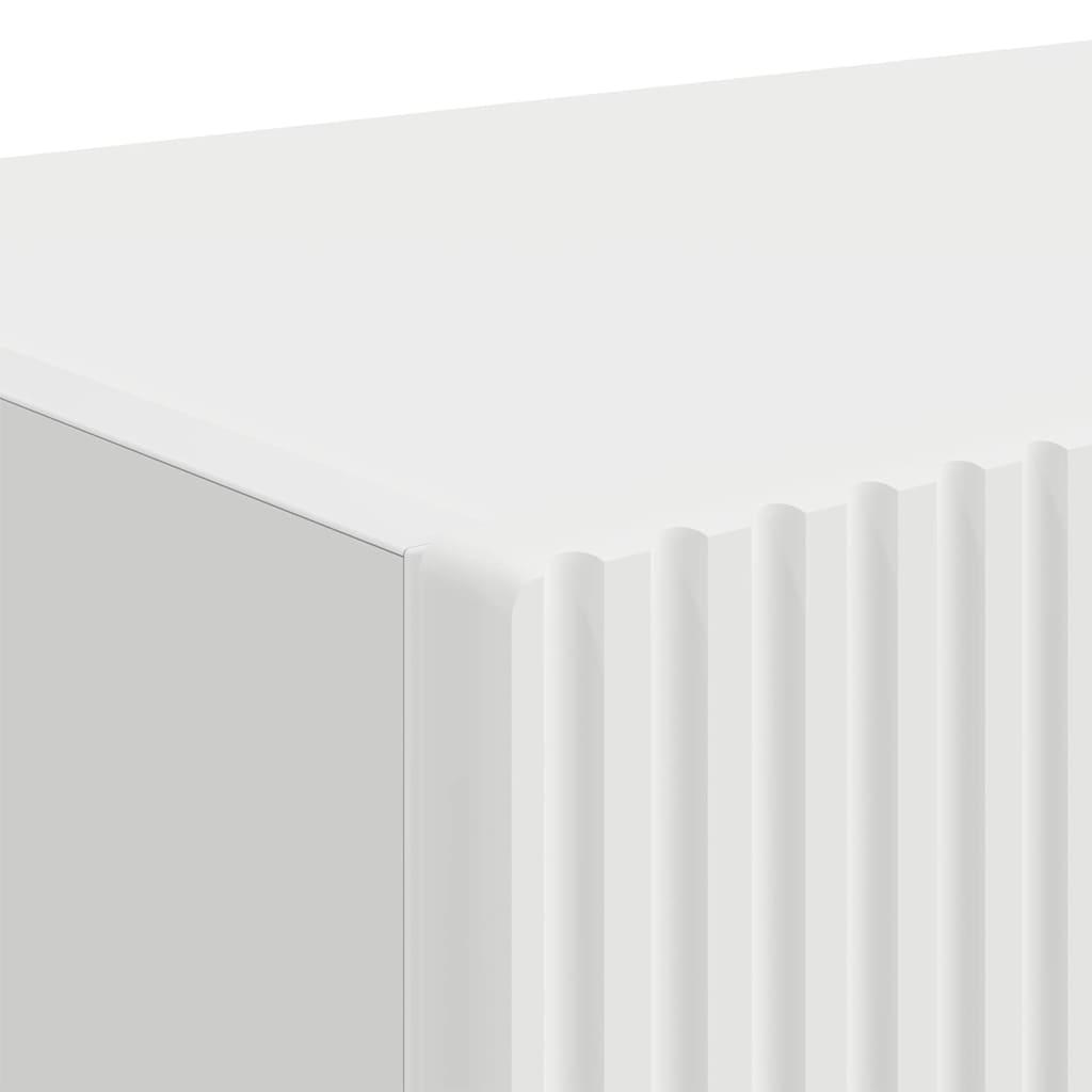Ντουλάπι Τηλεόρασης Τοίχου 2 pcs Λευκό 60 x 31 x 29.5 εκ - Pakobazaar