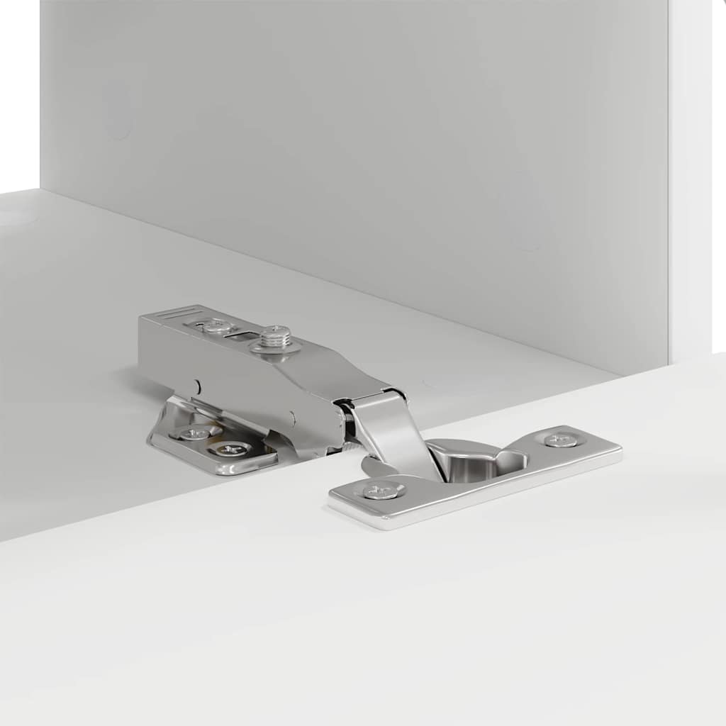 Ντουλάπι Τηλεόρασης Τοίχου 2 pcs Λευκό 60 x 31 x 29.5 εκ - Pakobazaar