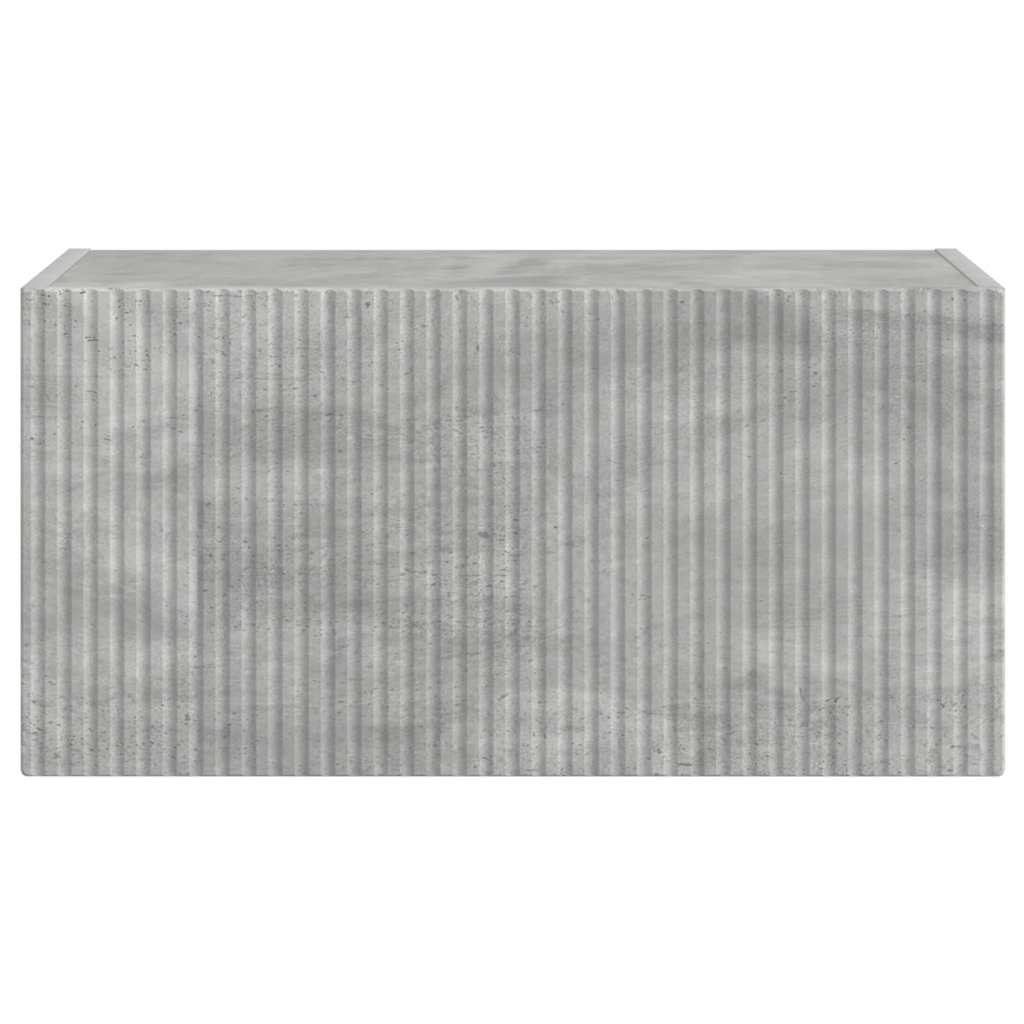 Ντουλάπι Τηλεόρασης Τοίχου Σκυρόδεμα 60 x 31 x 29.5 εκ