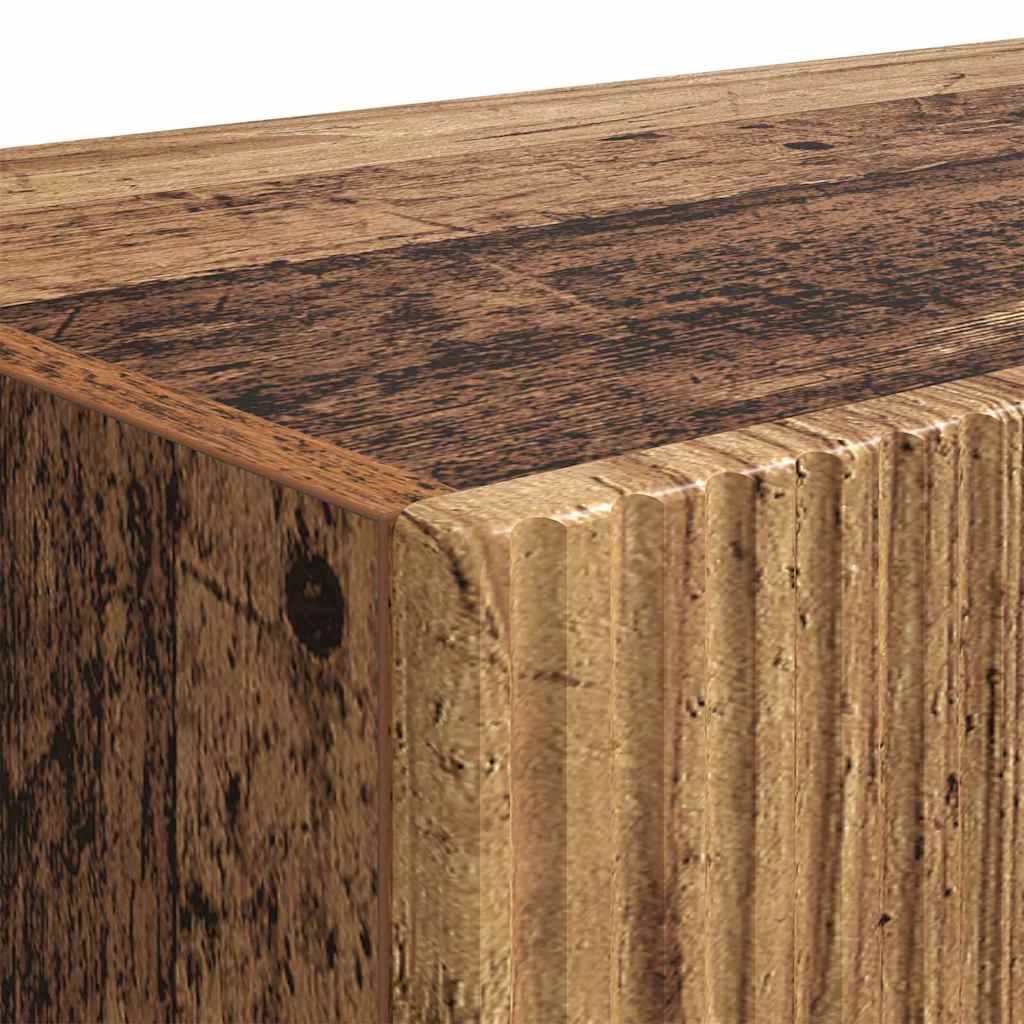 Ντουλάπι Τηλεόρασης Τοίχου 2 pcs Παλιό Ξύλο 60 x 31 x 29.5 εκ