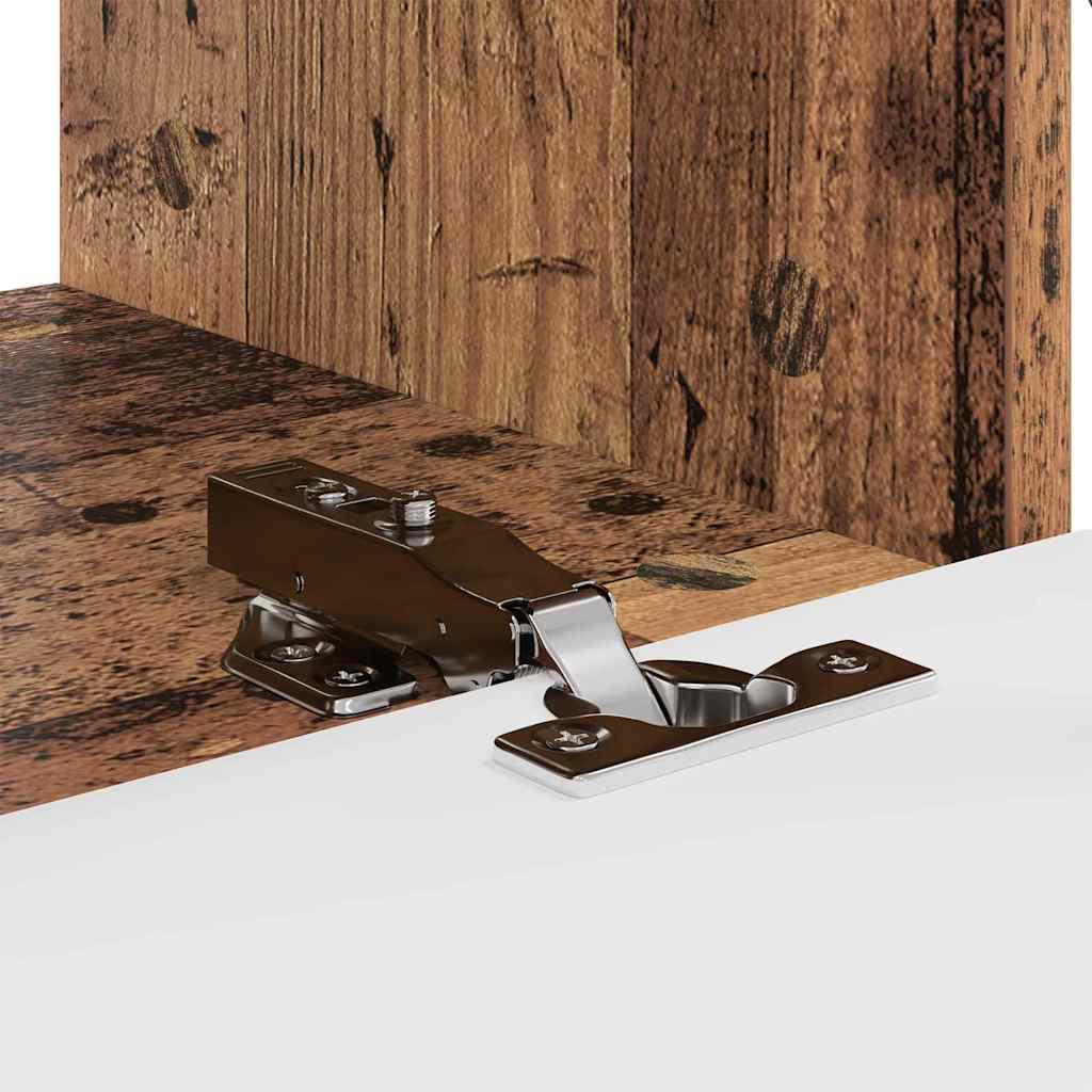 Ντουλάπι Τηλεόρασης Τοίχου 2 pcs Παλιό Ξύλο 60 x 31 x 29.5 εκ