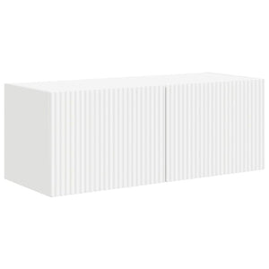 Ντουλάπι Τηλεόρασης Τοίχου 2 pcs Λευκό 60 x 31 x 29.5 εκ - Pakobazaar