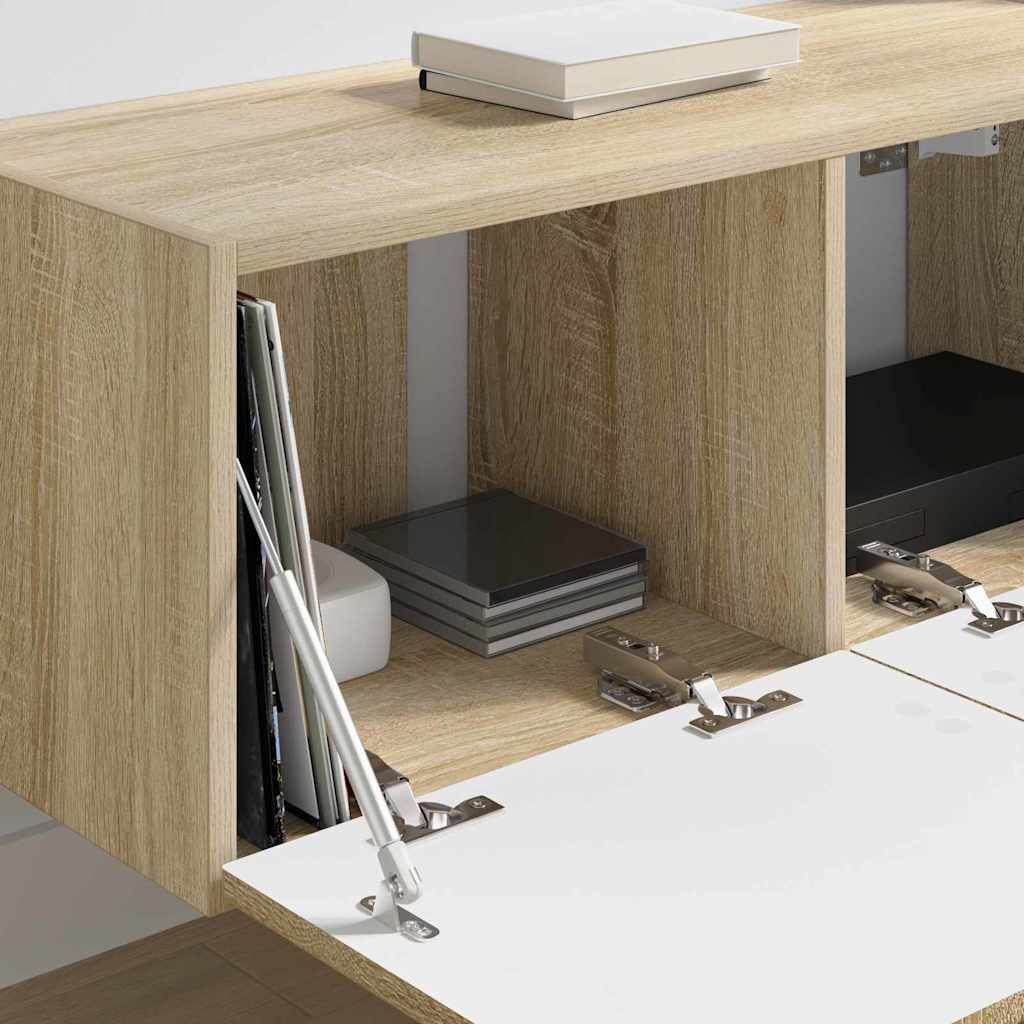 Ντουλάπι Τηλεόρασης Τοίχου 2 pcs Σονόμα 60 x 31 x 29.5 εκ