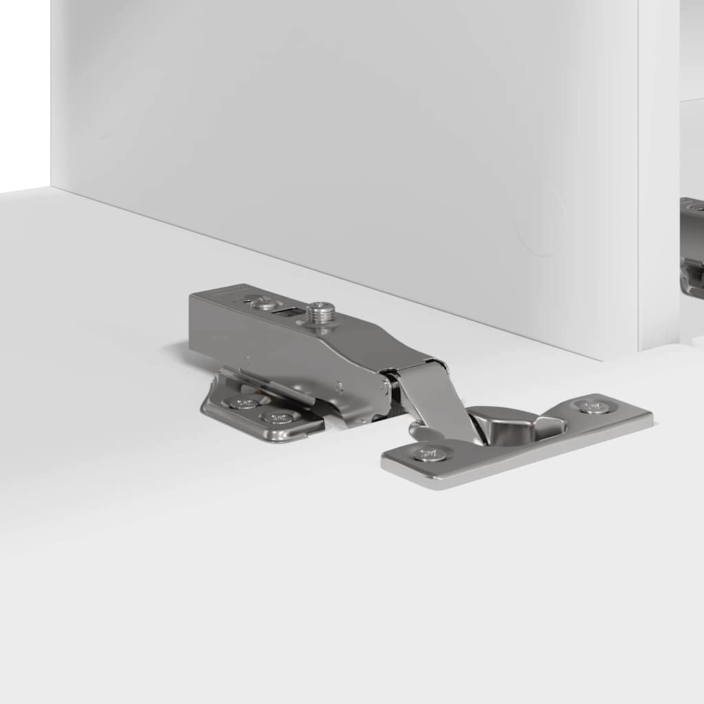 Ντουλάπι Τηλεόρασης Τοίχου Επιτοίχιο Λευκό 98 x 31 x 29,5 εκ - Pakobazaar