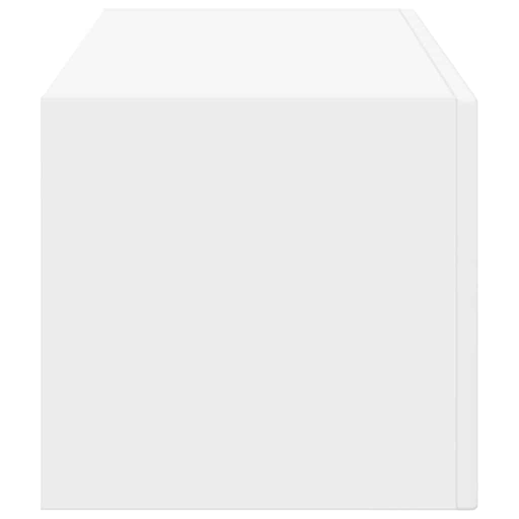 Ντουλάπι Τηλεόρασης Τοίχου Επιτοίχιο Λευκό 98 x 31 x 29,5 εκ - Pakobazaar