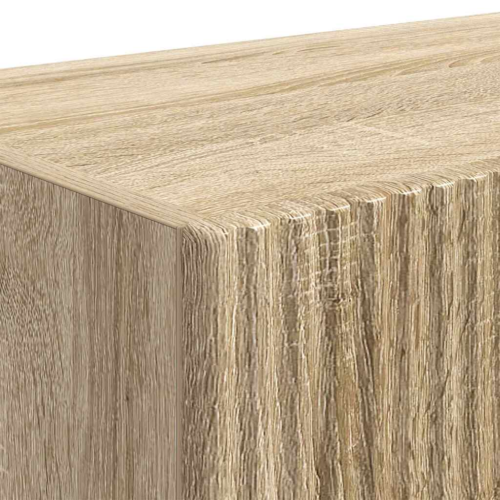 Ντουλάπι Τηλεόρασης Τοίχου 2 pcs Σονόμα 98 x 31 x 29,5 εκ - Pakobazaar