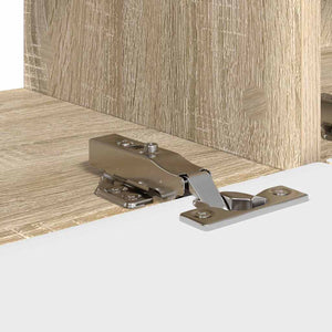 Ντουλάπι Τηλεόρασης Τοίχου 2 pcs Σονόμα 98 x 31 x 29,5 εκ - Pakobazaar