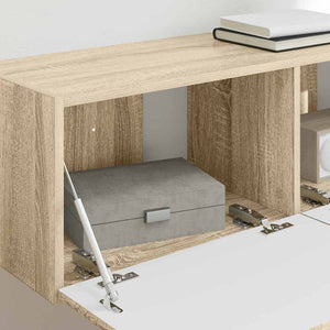 Ντουλάπι Τηλεόρασης Τοίχου 2 pcs Σονόμα 98 x 31 x 29,5 εκ - Pakobazaar