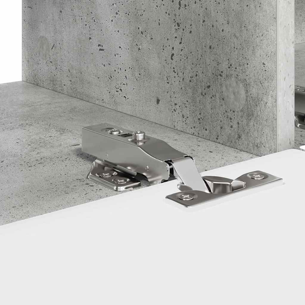 Ντουλάπι Τηλεόρασης Τοίχου 2 pcs Σκυρόδεμα 98 x 31 x 29,5 εκ - Pakobazaar