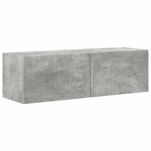 Ντουλάπι Τηλεόρασης Τοίχου 2 pcs Σκυρόδεμα 98 x 31 x 29,5 εκ - Pakobazaar