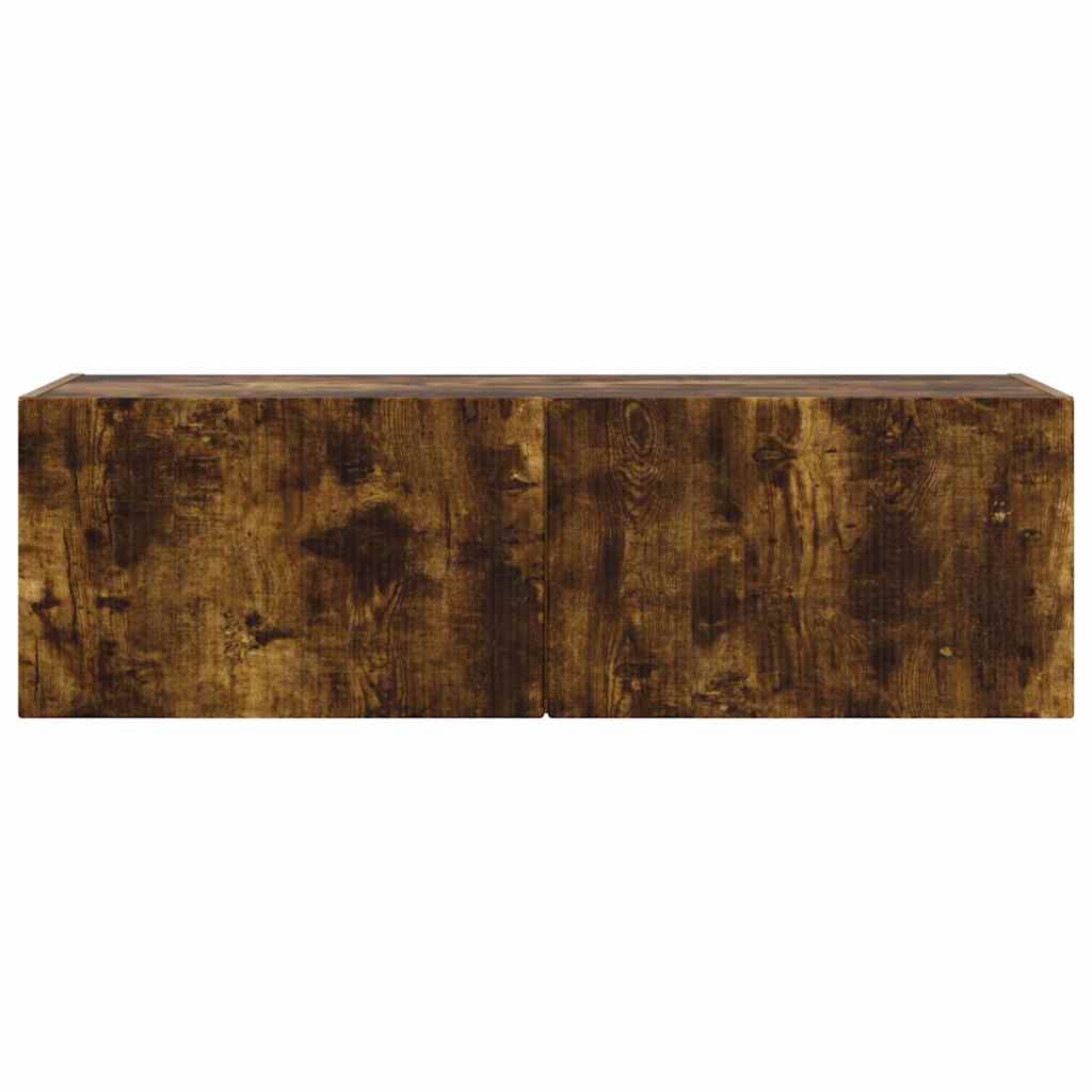 Ντουλάπι Τηλεόρασης Τοίχου Καπνιστό Δρύς 98 x 31 x 29,5 εκ - Pakobazaar