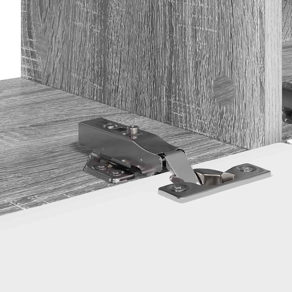 Ντουλάπι Τηλεόρασης Τοίχου Γκρίζο Σονομα 98 x 31 x 29,5 εκ - Pakobazaar