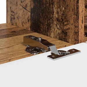 Ντουλάπι Τηλεόρασης Τοίχου 2 pcs Παλιό Ξύλο 98 x 31 x 29,5 εκ - Pakobazaar