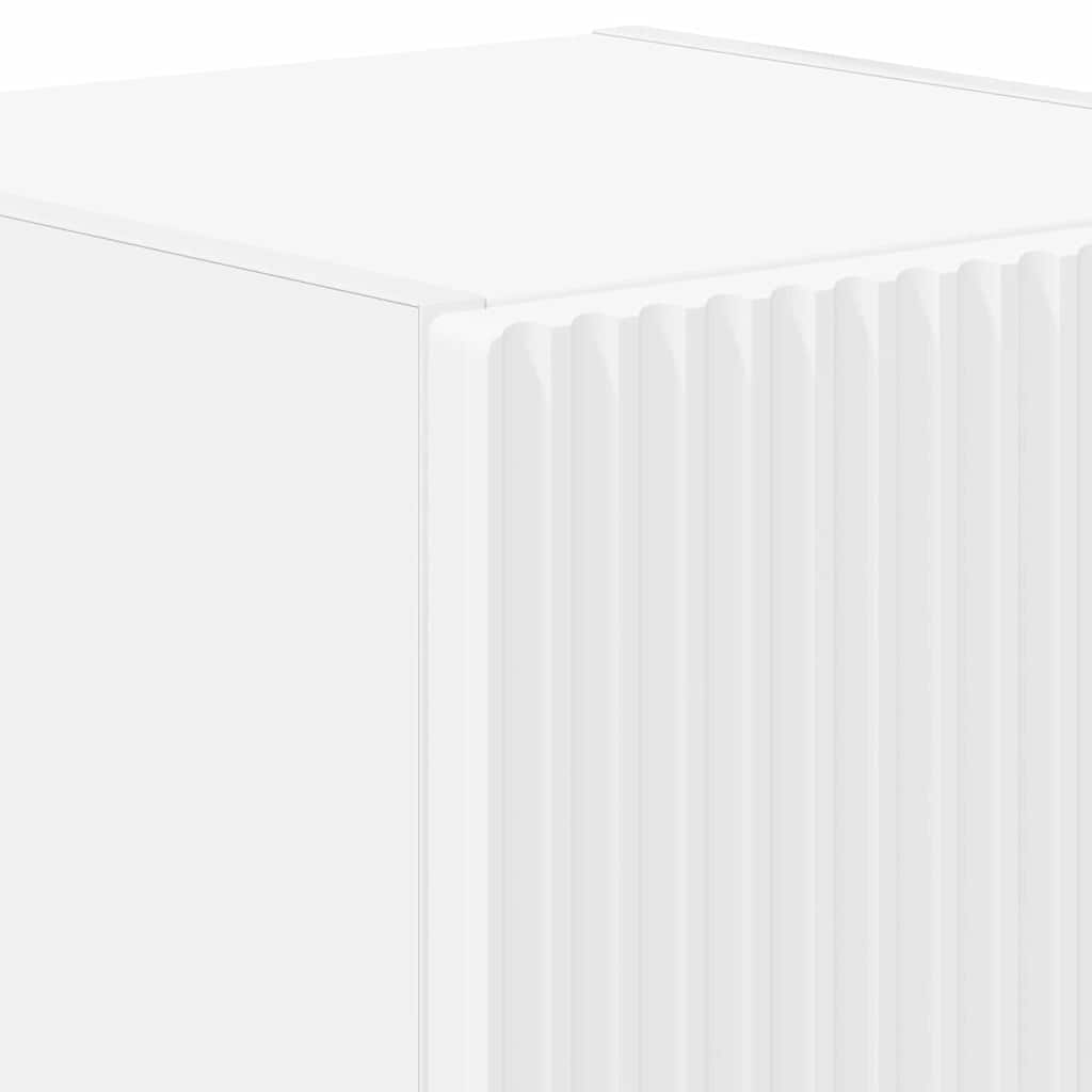 Ντουλάπι Τηλεόρασης Τοίχου Επιτοίχιο Λευκό 30 x 31 x 40 εκ.