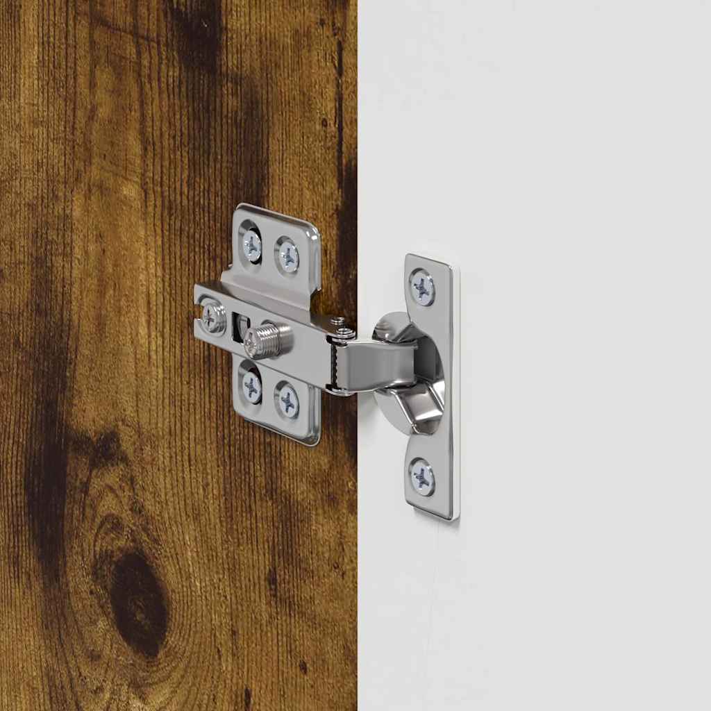 Ντουλάπι Τηλεόρασης Τοίχου 2 pcs Καπνιστό Δρύς 30 x 31 x 40 εκ.