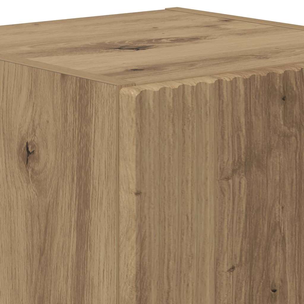 Ντουλάπι Τηλεόρασης Τοίχου Καρυδιά Χειροποίητης Εργασίας - Pakobazaar