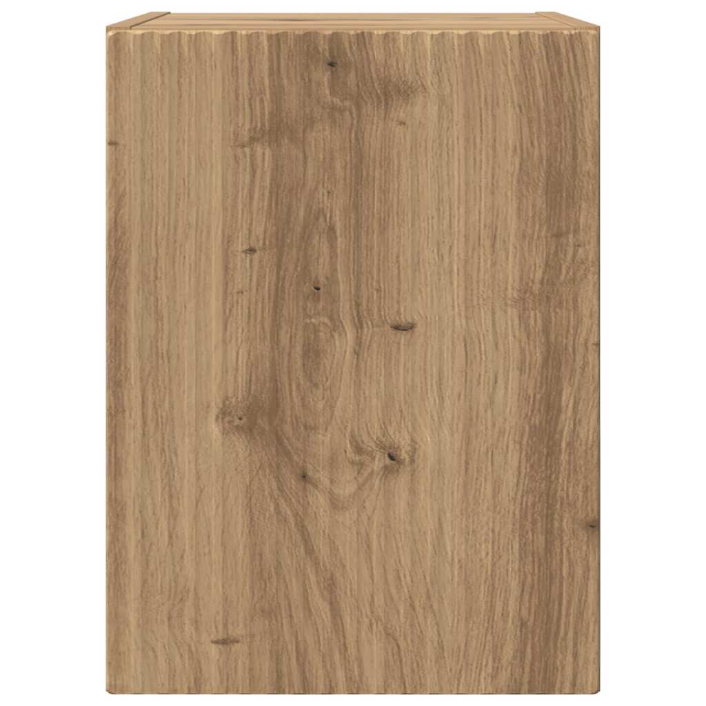 Ντουλάπι Τηλεόρασης Τοίχου Καρυδιά Χειροποίητης Εργασίας - Pakobazaar