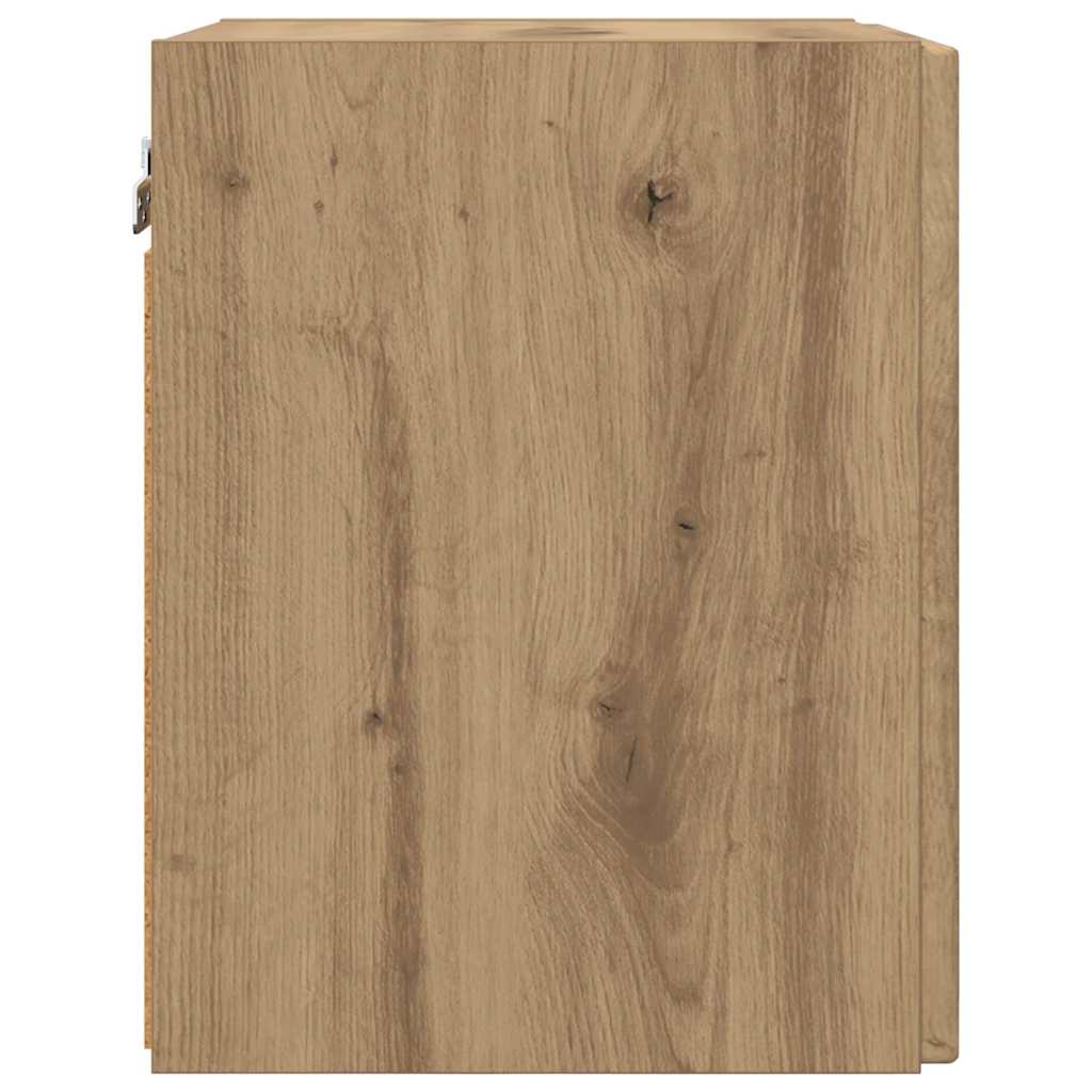 Ντουλάπι Τηλεόρασης Τοίχου Καρυδιά Χειροποίητης Εργασίας - Pakobazaar