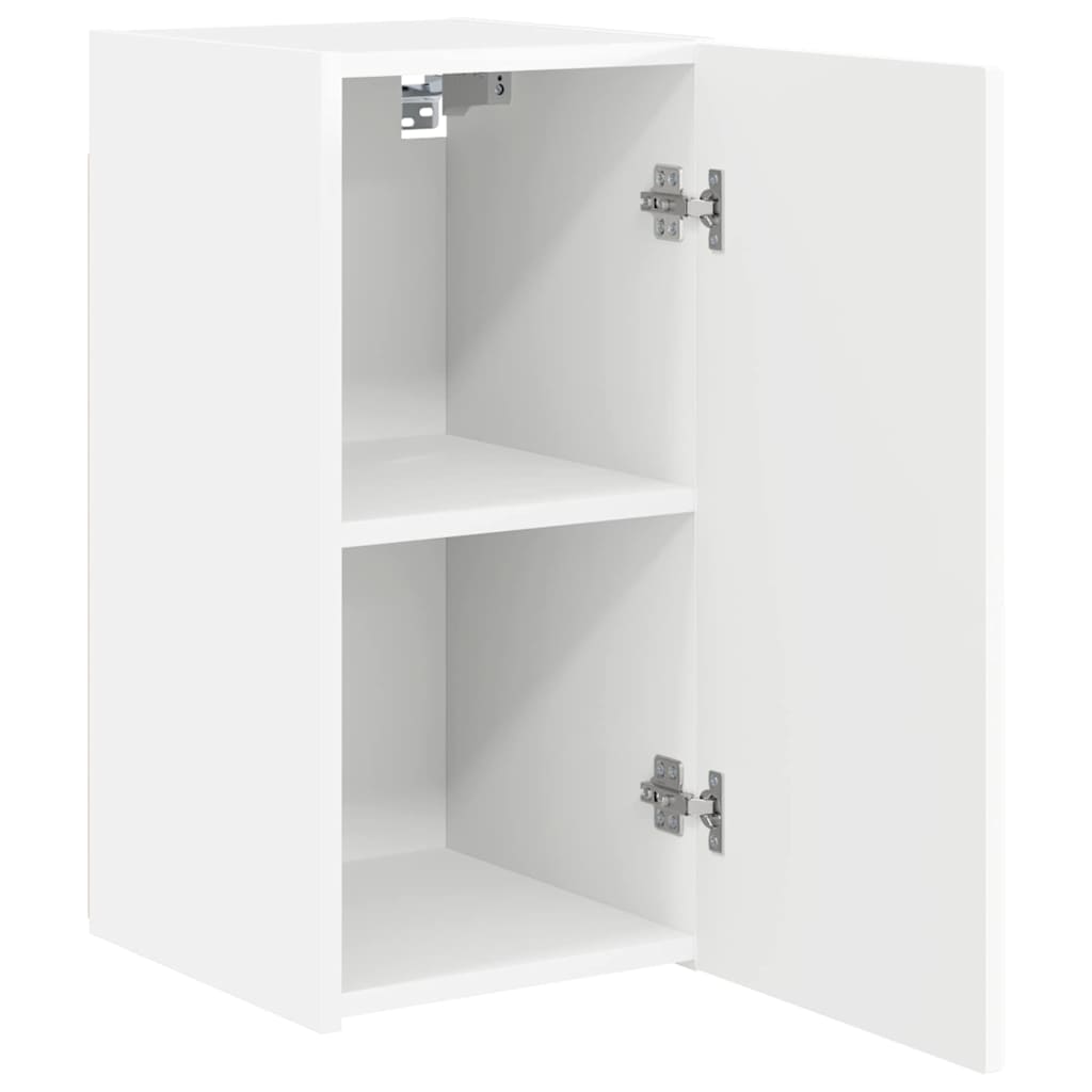 Ντουλάπι Τηλεόρασης Τοίχου 2 pcs Λευκό 30 x 31 x 60 εκ