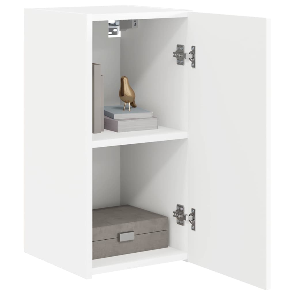 Ντουλάπι Τηλεόρασης Τοίχου 2 pcs Λευκό 30 x 31 x 60 εκ