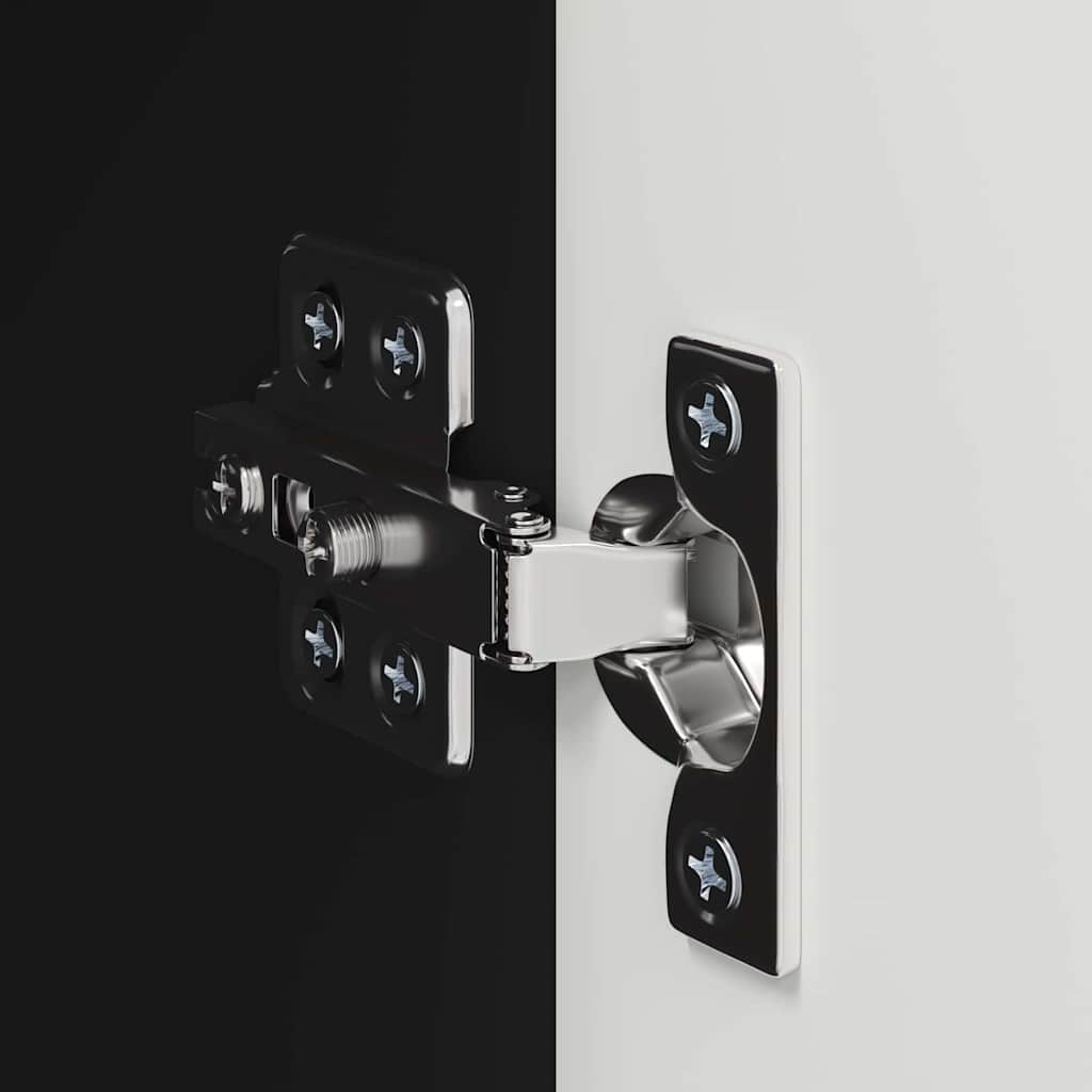 Ντουλάπι Τηλεόρασης Τοίχου 2 pcs Μαύρο 30 x 31 x 60 εκ