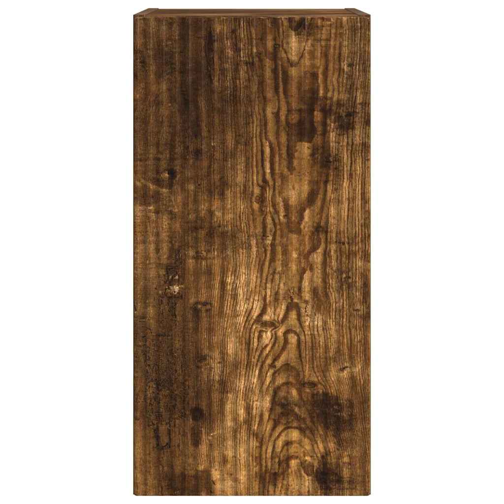 Ντουλάπι Τηλεόρασης Τοίχου 2 pcs Καπνιστό Δρύς 30 x 31 x 60 εκ