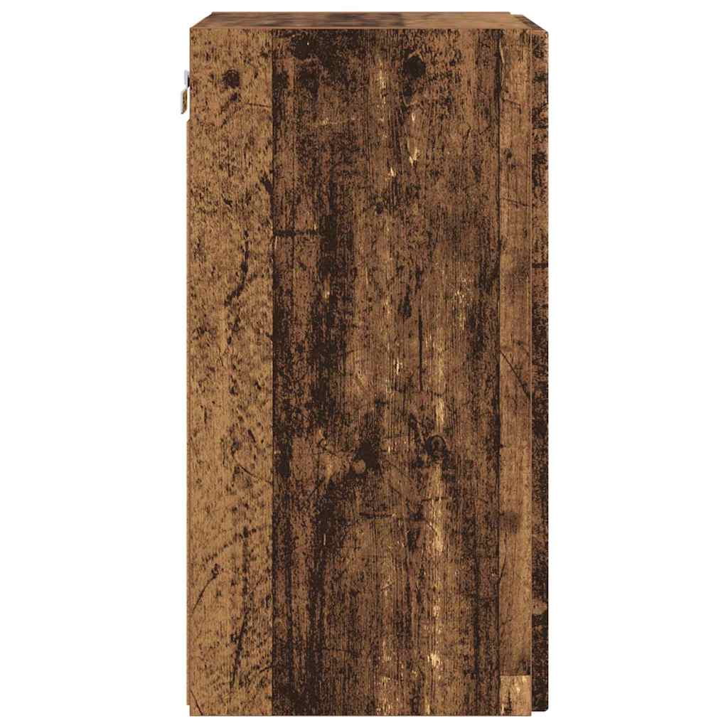 Ντουλάπι Τηλεόρασης Τοίχου 2 pcs Παλιό Ξύλο 30 x 31 x 60 εκ