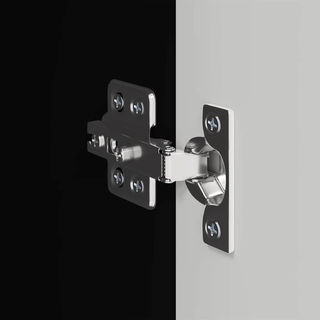 Ντουλάπι Τηλεόρασης Τοίχου Επιτοίχιο Μαύρο 30 x 31 x 80 εκ.