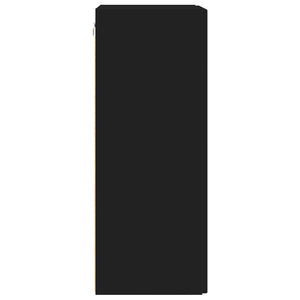 Ντουλάπι Τηλεόρασης Τοίχου 30 x 31 x 80 εκ. Μαύρο