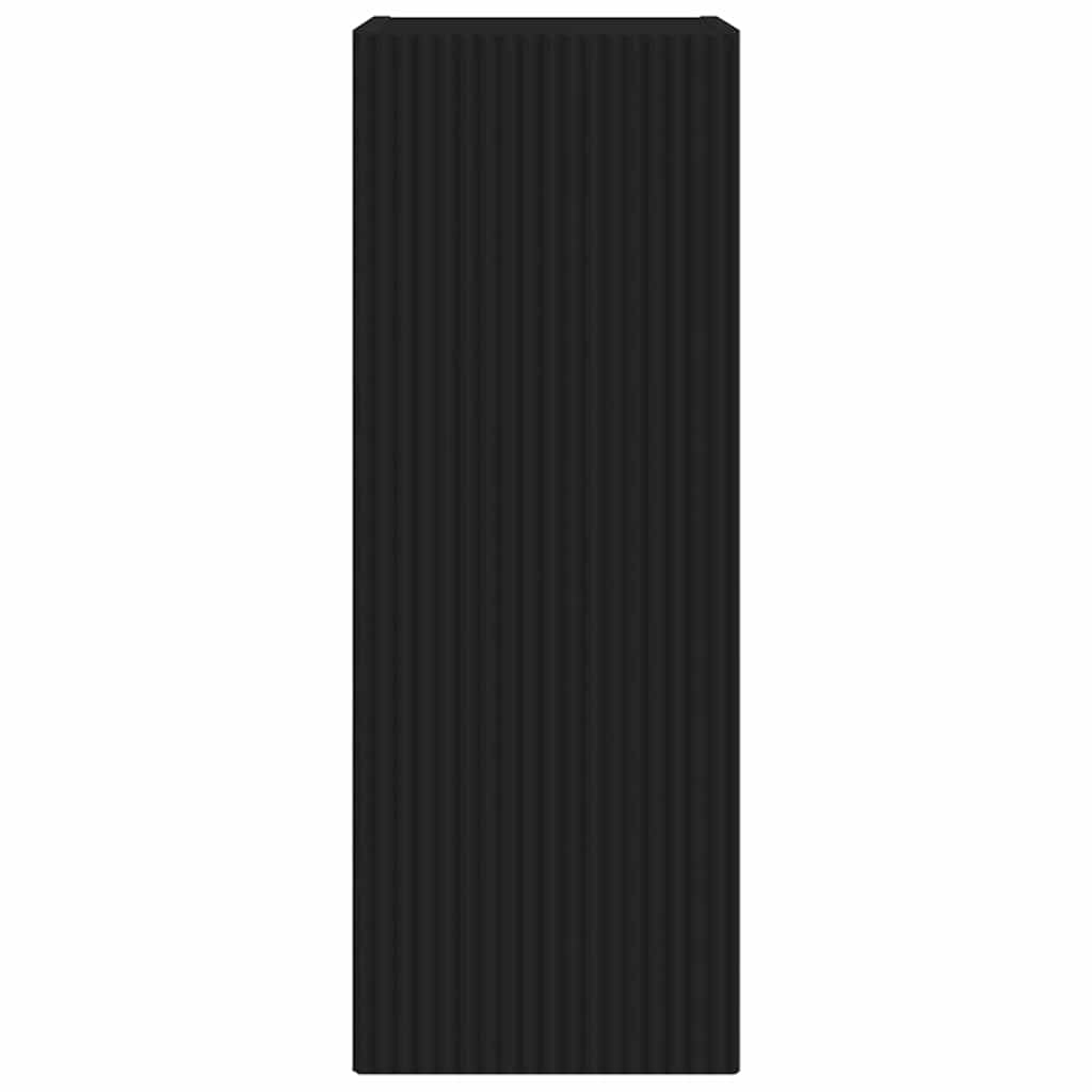 Ντουλάπι Τηλεόρασης Τοίχου 2 pcs Μαύρο 30 x 31 x 80 εκ.