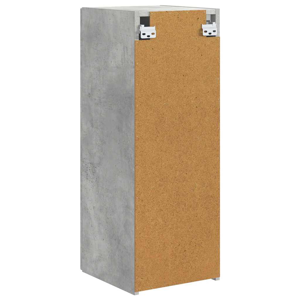 Ντουλάπι Τηλεόρασης Τοίχου Επιτοίχιο Σκυρόδεμα 30 x 31 x 80 εκ.