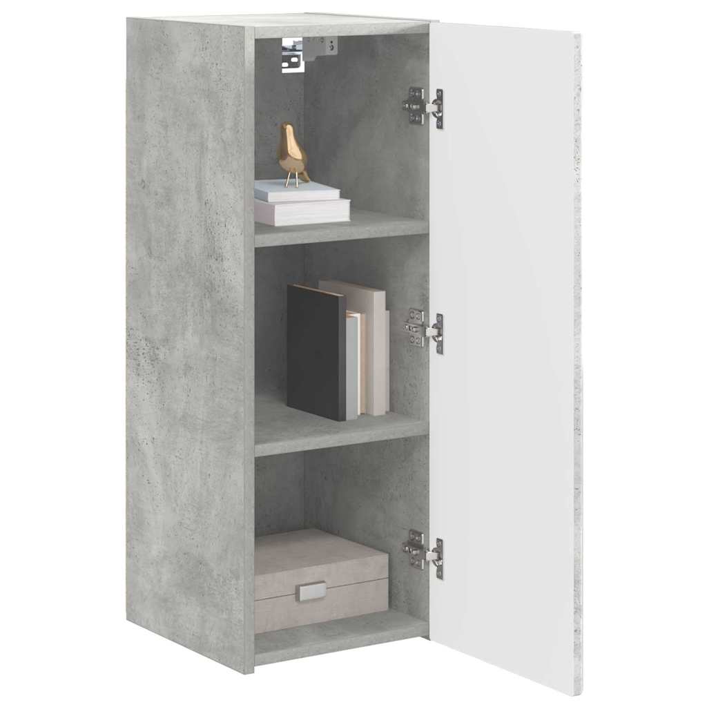 Ντουλάπι Τηλεόρασης Τοίχου Επιτοίχιο Σκυρόδεμα 30 x 31 x 80 εκ.