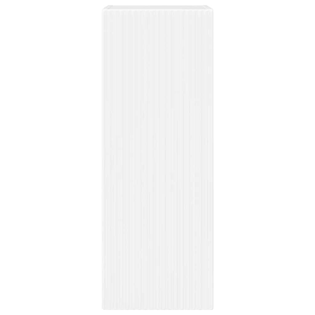 Ντουλάπι Τηλεόρασης Τοίχου 2 pcs Λαμπερό Λευκό 30 x 31 x 80 εκ.