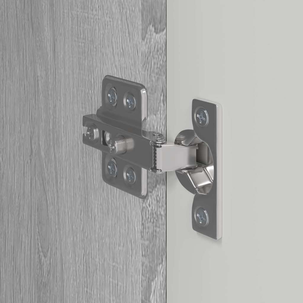 Ντουλάπι Τηλεόρασης Τοίχου Γκρίζο Σονομα 30 x 31 x 80 εκ.