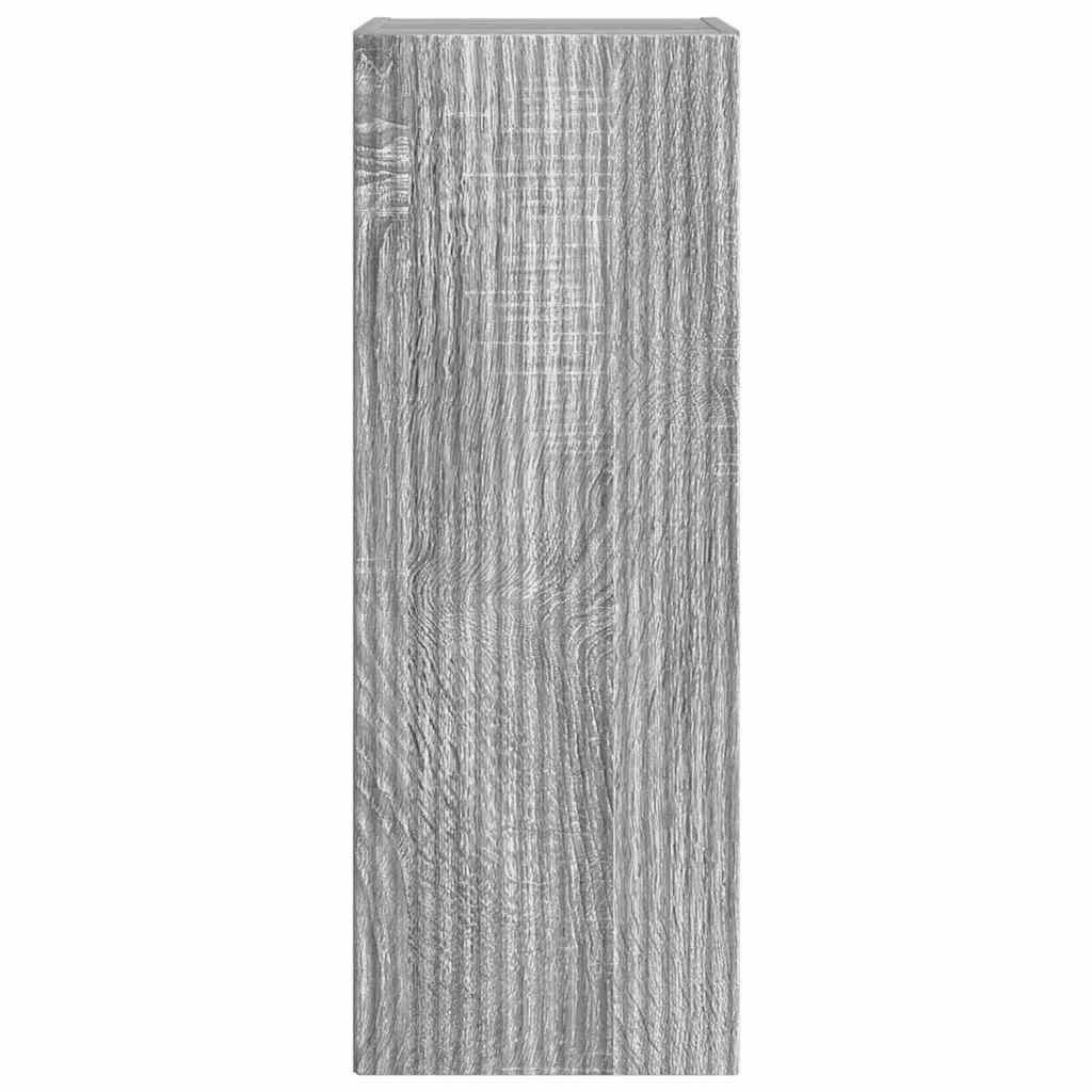 Ντουλάπι Τηλεόρασης Τοίχου 2 pcs Γκρίζο Σονομα 30 x 31 x 80 εκ.