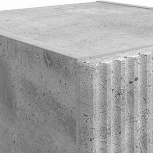 Ντουλάπι Τηλεόρασης Τοίχου 30 x 31 x 100 εκ. Σκυρόδεμα