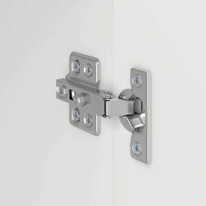 Ντουλάπι Τηλεόρασης Τοίχου 2 pcs Λευκό 59,5 x 31 x 40 εκ - Pakobazaar